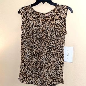 Philosophy Animal Leopard Print Top